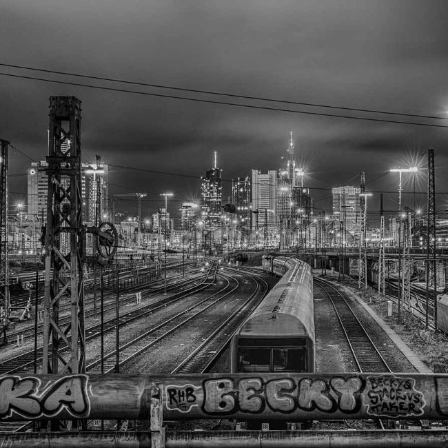 Frankfurt Hauptbahnhof von Manfred Meyer